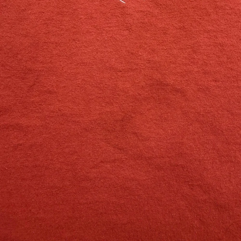 The North Face Shirt Mens Large Orange Ski Mountain Logo Graphic Tee Outdoor